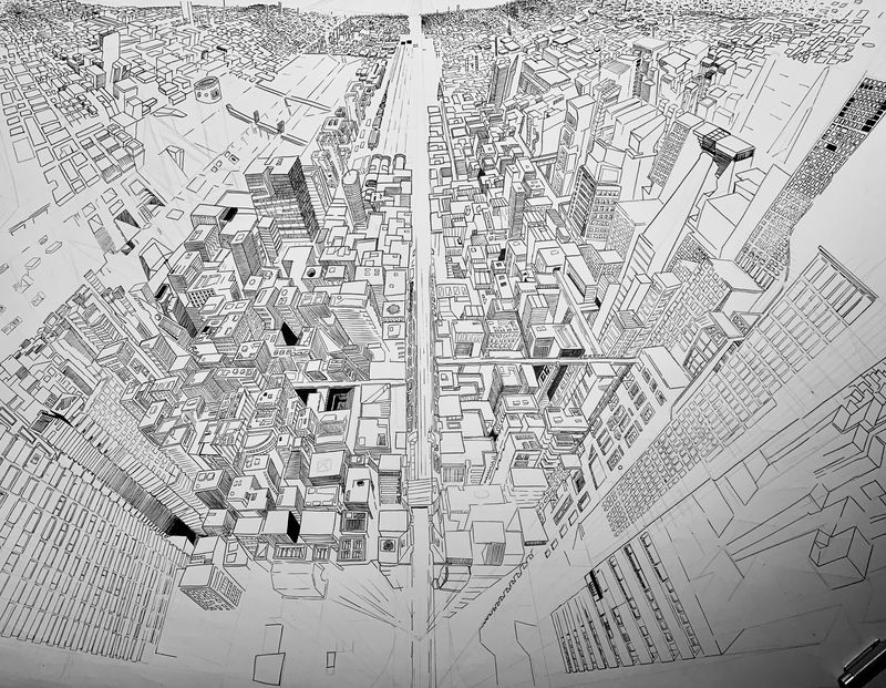 Virtual city landscape — cover